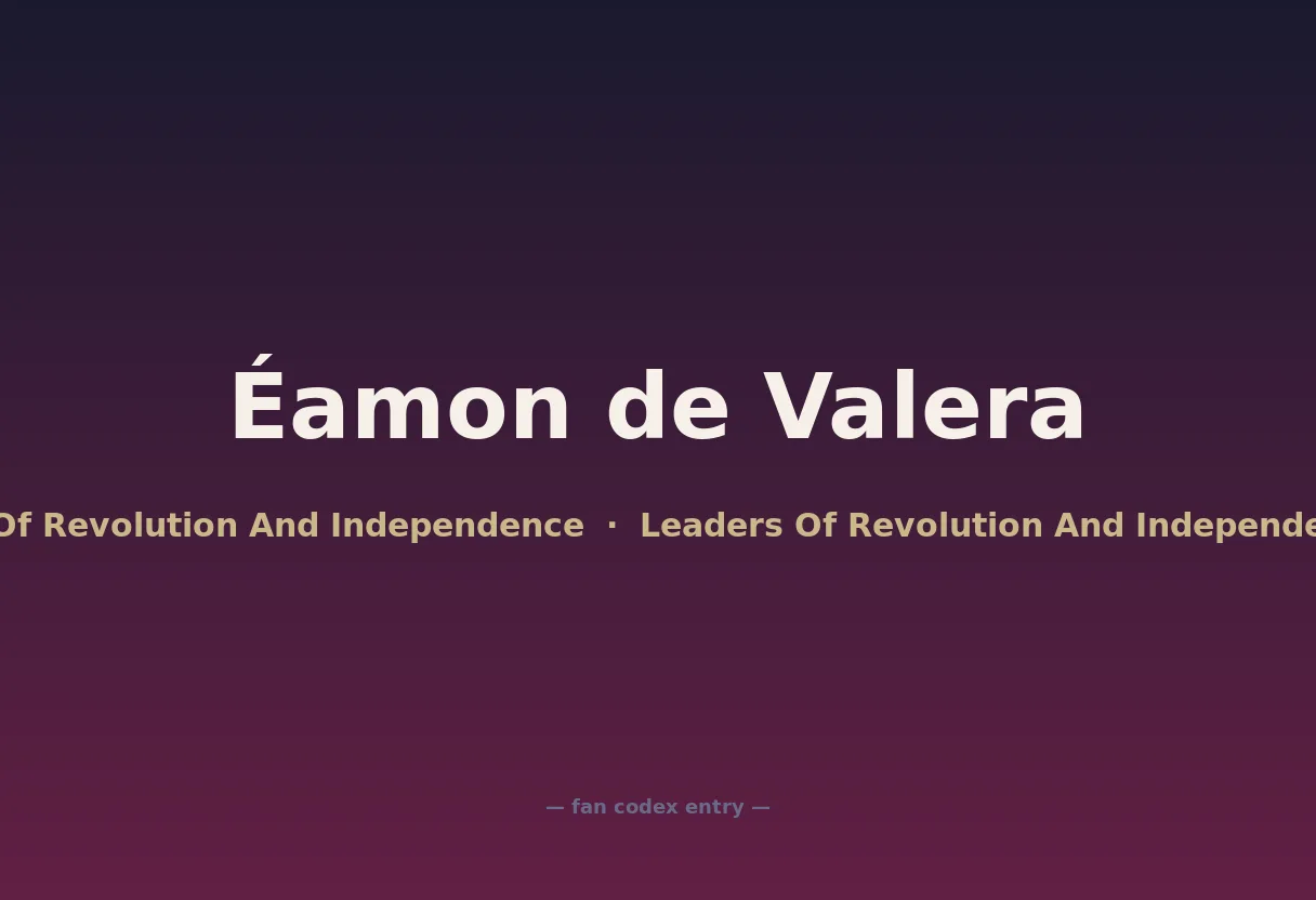 Éamon de Valera